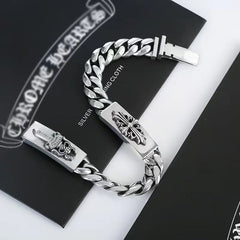 CHH Chrome heart Cross Bracelet Hip Hop Jewelry for Men and Women