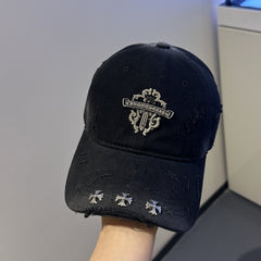 Chh Chrome Heart Hat Cross Baseball Cap Shade