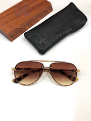 Chrome Hearts Sunglasses Classic Vintage Aviator Toad Sunglasses