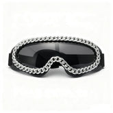 Trendy punk glasses chain decoration