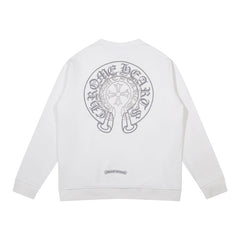 CHH Heart Long Sleeve Shirt Unisex Fashion Loose Long Sleeve Shirt