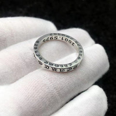 CHH Chrome heart Cross Ring