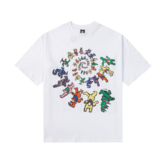 Hellstar T-Shirt Summer Top Short Sleeve High-quality pure cotton high-street clothing
