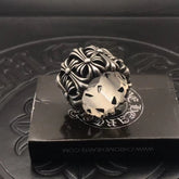 CHH Chrome heart Cross Ring Vintage Punk