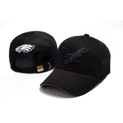 Trendy flat brimmed snapback hatseagle embroider sunshade