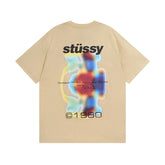 Stussy T Shirts Casual Loose Couple T Shirts