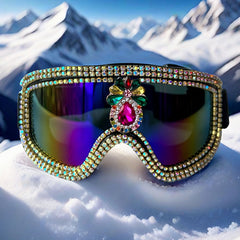Trendy punk glasses windproof eye protection