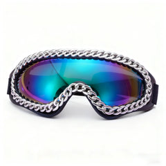 Trendy punk glasses chain decoration
