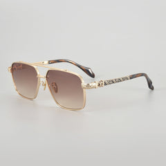 Chrome Hearts Sunglasses Double Beam Titanium Sunglasses