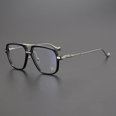 CHH Chrome Hearts Glasses Vintage Double Beam Large Frame Glasses Frame