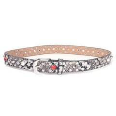 Hip-hop punk rhinestone belt kids gem decoration
