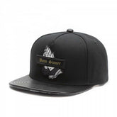 Trendy flat brimmed snapback hatssinner cap black prayer