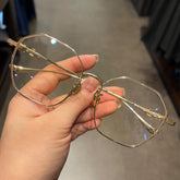 CHH Chrome Hearts Glasses Pure Titanium Polygon Retro Myopia Eyewear Frames