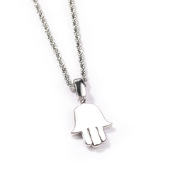 Jewelry Zircon Fatima Hand Pendant Hip Hop Rap rapper St. Valentine's Spectrum Far East