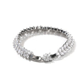 Bracelet Hip Hop Gummy Diamond Bracelet Fashion Metal Street St. Valentine's