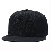 Trendy flat brimmed snapback hats