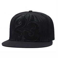 Trendy flat brimmed snapback hats