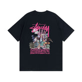 Stussy T Shirts Casual Loose Couple T Shirts