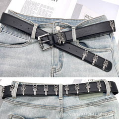 CHH Chrome Hearts Belt Punk High Street Man