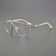 CHH Chrome Hearts Glasses Vintage Versatile Personalized Titanium Frame