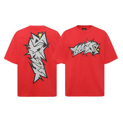 Hellstar T-Shirt Street Summer Top Short Sleeve High-quality pure cotton high-street clothing