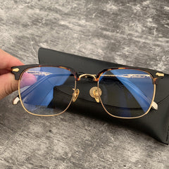 CHH Chrome Hearts Glasses Ultra Light Pure Titanium Myopia Glasses Frame