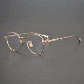 CHH Chrome Hearts Glasses Collection Versatile Vintage Round Engraved Pure Titanium Myopia Glasses Frame
