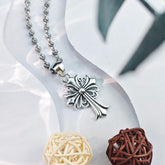 CHH Chrome heart Cross Necklace Cross Pendant Versatile for Men and Women