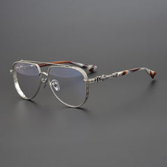 CHH Chrome Hearts Glasses Collector's Edition Pure Titanium Engraved Myopia Glasses Frame Sunglasses