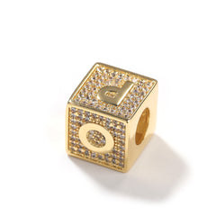 Jewelry street style STOP letter pendant necklace gold plated diamond rapper Royalty