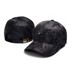 Trendy flat brimmed snapback hatseagle embroider sunshade and windshield