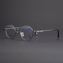 CHH Chrome Hearts Glasses Fashion Exquisite Pure Titanium Ultra Light Round Frame