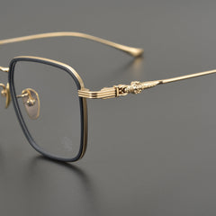 CHH Chrome Hearts Glasses Light Luxury Carved Pure Titanium Myopia Glasses Frame
