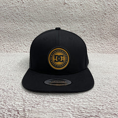 DC Weaving Baseball Cap Fashion Men's and Women's Street Hip Hop Trendy Brand Hard Top Contrast Flat Edge Cap
