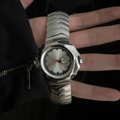 Men's watches y2k special-shaped blade design men's waterproof