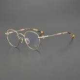 CHH Chrome Hearts Glasses Versatile Literary Retro Round Frame Plain Myopia Glasses Frame