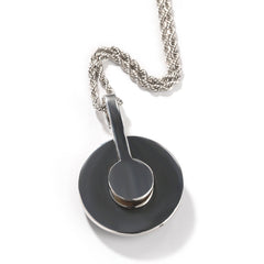Jewelry Rotatable AFGK Earth Pendant Ma Siwei Full Diamond Tide Necklace Dog Tags rapper Spectrum