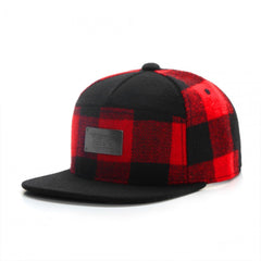 Trendy flat brimmed snapback hatsadjustable sunshade