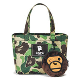 Bathing ape BAPE Bag Large Capacity Shopping Bag