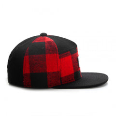 Trendy flat brimmed snapback hatsadjustable sunshade