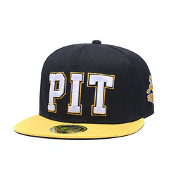 Trendy flat brimmed snapback hats