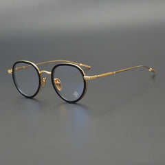 CHH Chrome Hearts Glasses Pure Titanium Oval Eyewear Frames