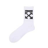 OFF OW whtie Socks XX stripe pattern
