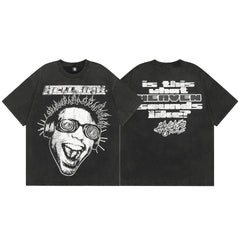 Hellstar T Shirt High-quality pure cotton high-street clothing