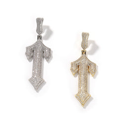 Jewelry Copper Zircon Cross Pendant Hip Hop Egypt Pieces Jesus Pieces Dog Tags