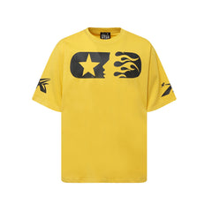 Hellstar T-Shirt Summer High-quality pure cotton high-street clothing