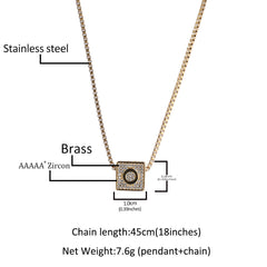 Jewelry street style STOP letter pendant necklace gold plated diamond rapper Royalty