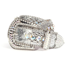 Hip-hop punk rhinestone belt skull accessories