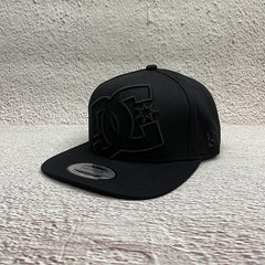 DC Classic Big Logo Embroidery Baseball Cap Skateboard Hip Hop Flat-brimmed Hat Sports Visor