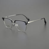 CHH Chrome Hearts Glasses Stylish Vintage Half Frame Pure Titanium Glasses Frame